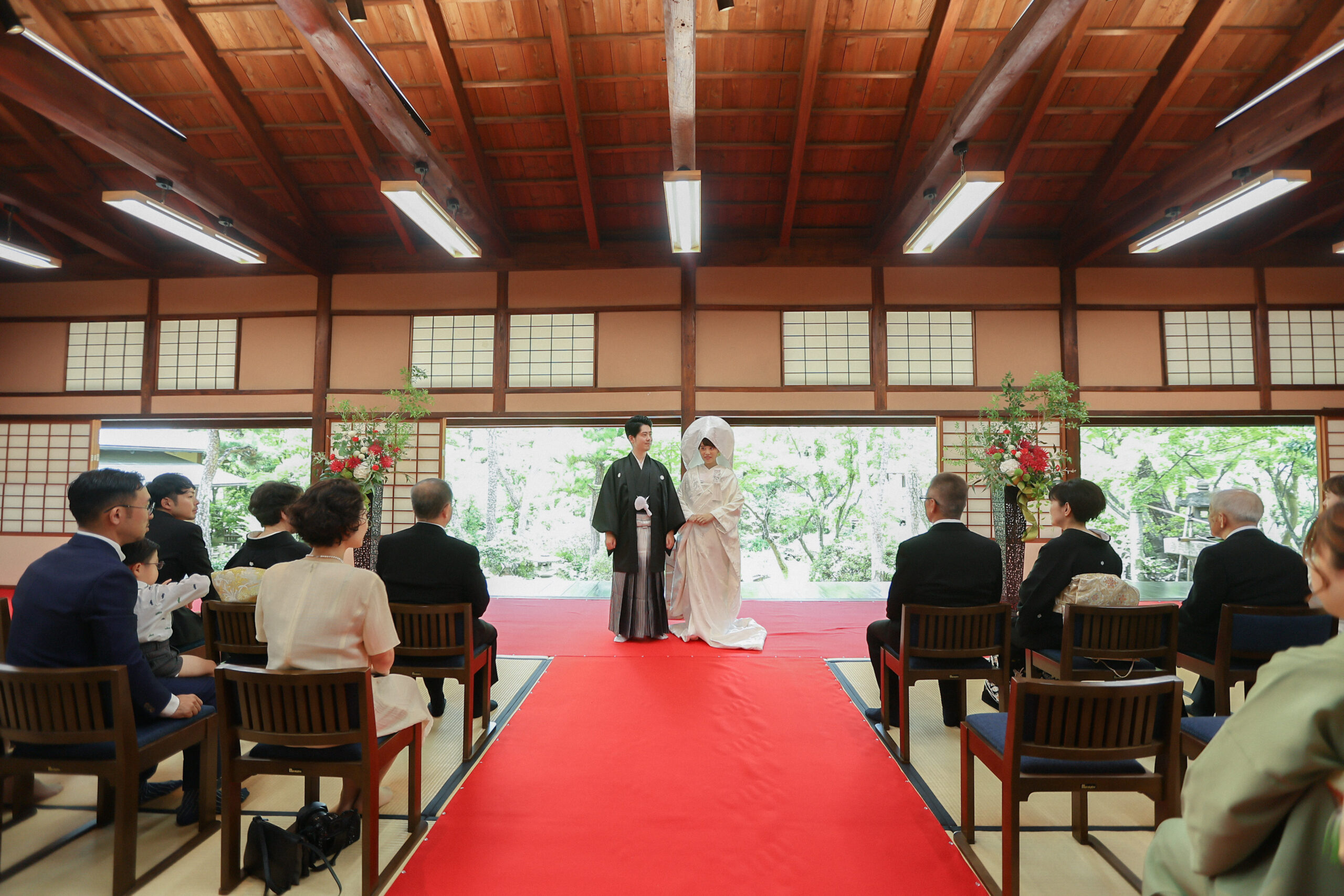新渓園挙式（和装人前式）